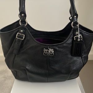 NWT Coach Signature Leather Collection  Abigail Satchel & Matching Wallet (set)